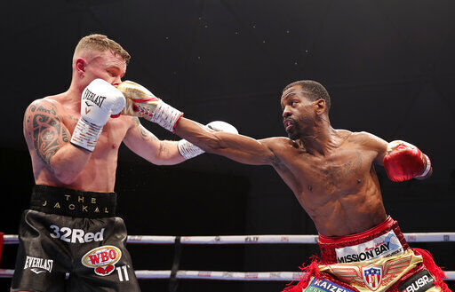APTOPIX Emirates Boxing Herring Frampton